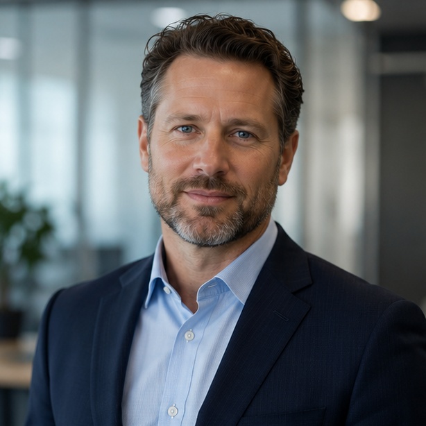 Portrait of Marcus Whitfield, CEO of AstroIT